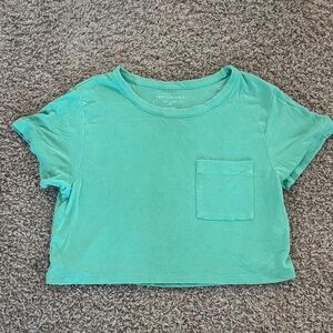 Worn Once American Eagle Soft & Sexy Ribbed Top with Pocket